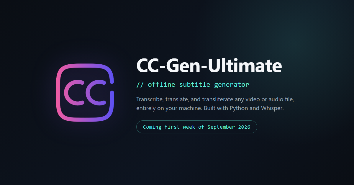 CC-Gen-Ultimate screenshot