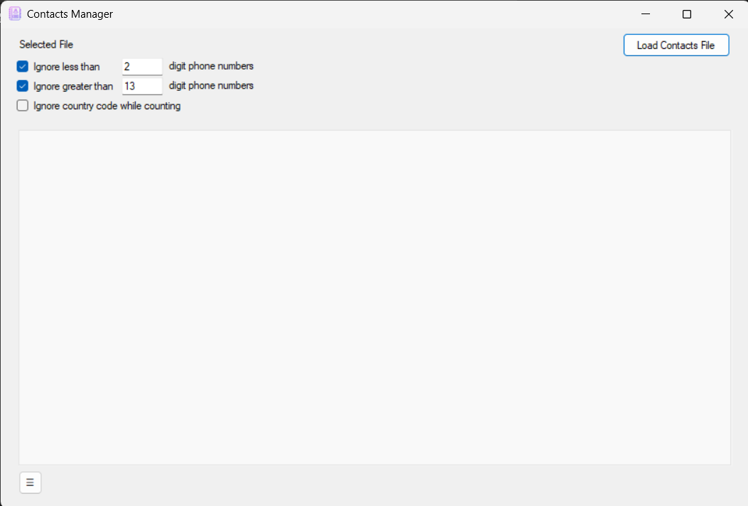 Main Dashboard - File Upload & Processing